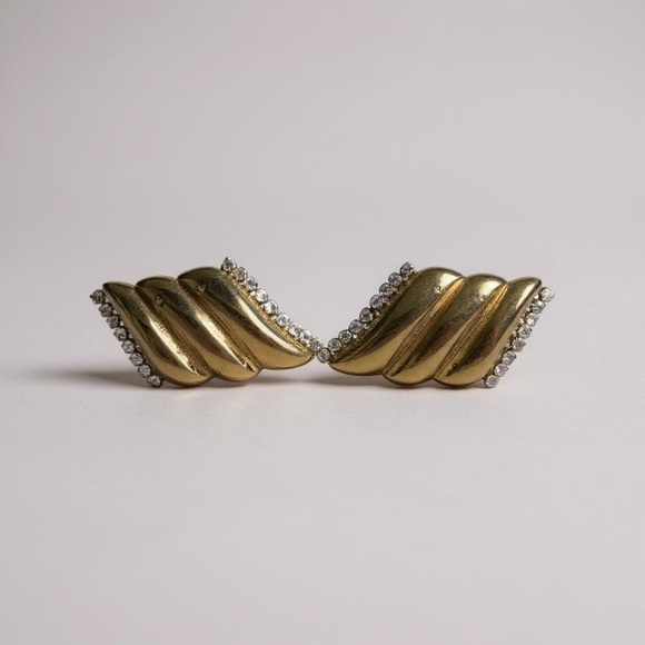 Stainless steel statment earrings - Picture 1 of 7